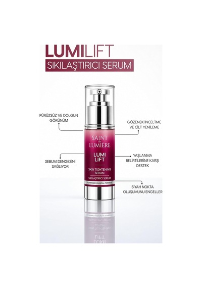 Lumılıft Gözenek, Siyah Nokta Ve Yaşlanma Karşıtı, Dolgunlaştırıcı Serum 30 Ml Diğer