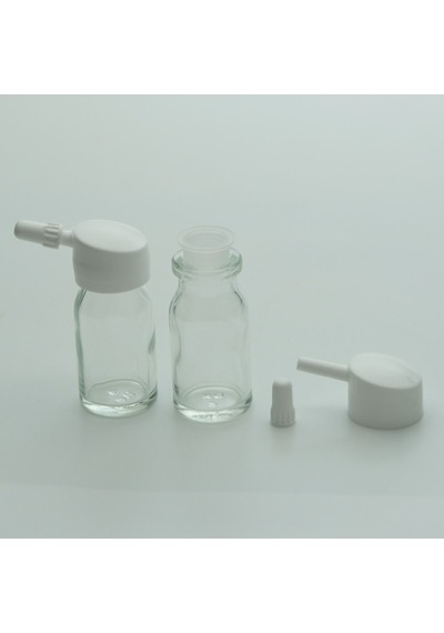 Boş Gaga DaMLalıklı 10 ML 5 Adet Şeffaf Boş Şişe
