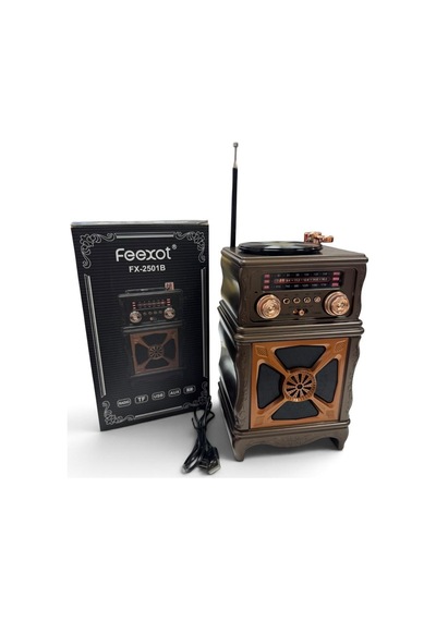 Feexot Fx-2501b Nostajik Radyo Bluetooth Hoparlör