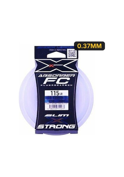 Ygk X021 Absorber Slim&strong 30m Fluorocarbon Misina 0.37Mm