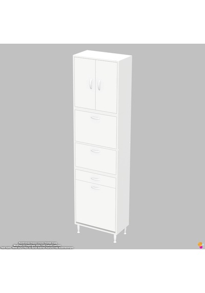 Modilayn Ece Çok Amaçlı Kiler Dolabı Kapaklı Çekmeceli Sepetli - Mutfak Ve Kahve Düzeni 65 Cm Beyaz Modilayn Ece Çok Amaçlı Kiler Dolabı Kapaklı Çekmeceli Sepetli - Mutfak Ve Kahve Düzeni 65 Cm Beyaz