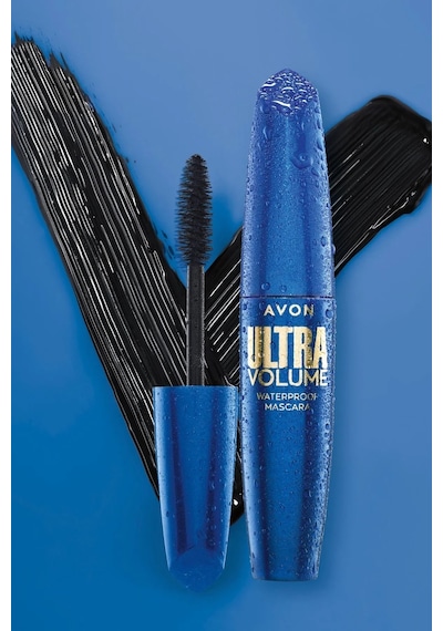 Avon Ultra Volume Suya Dayanıklı Maskara Blackest  Black