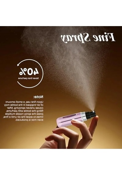 4 Adet 5 Ml Seyahat Parfüm Spreyi, Doldurulabilir Mini Şişe