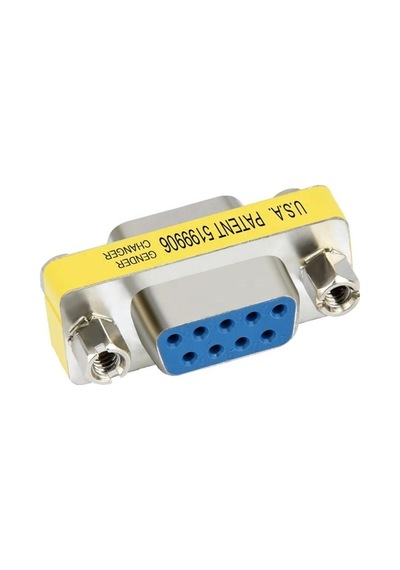 Db9 - Rs232 Dişi-dişi F2f 9 Pin Çevirici Ara Adaptör