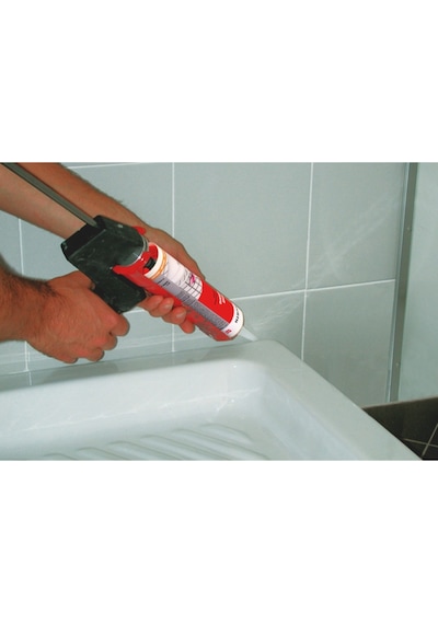 Würth Silikon Beyaz Duşakabin Yapıştırıcı Banyo Silikonu 310 Ml Beyaz