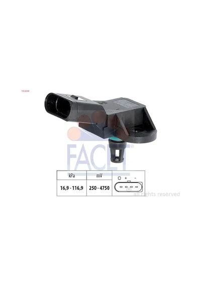 Audi A6 C5 Map Sensoru 2.4 2002-2004 Bdv Facet 103226