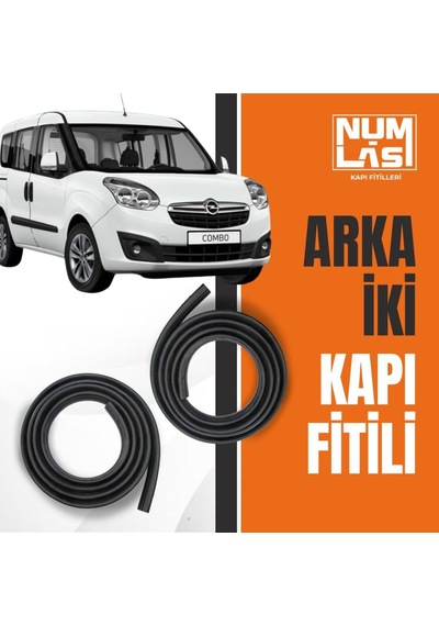 Opel Combo D 2012-2017 Arka Iki Kapı Fitili-a Kalite-numlas-nm3928