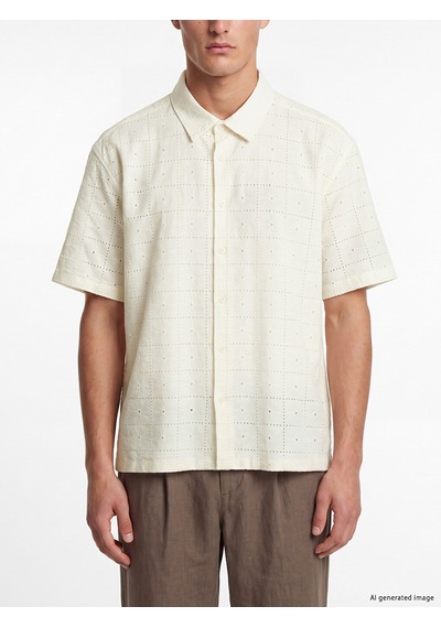 Lcw Vision Ekru Regular Fit Erkek Gömlek
