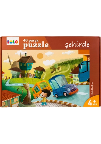 40 Parça Yer Puzzleşehirde