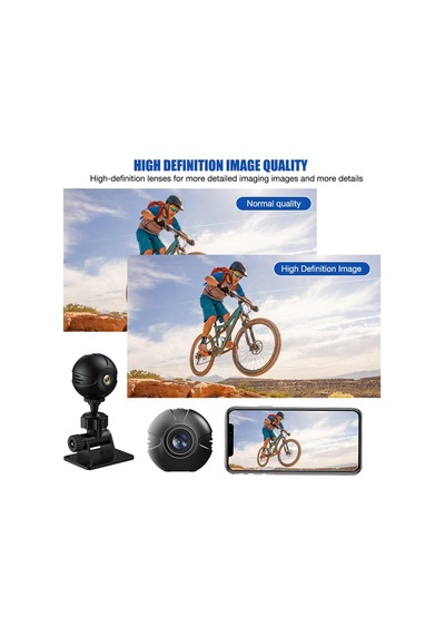 Fs Mini Kamera, Pilli Ve Wi-fi, 1080p Hd Mini Kamera, Wi-fi