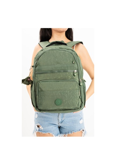 Ultra Hafif Çok Cepli Orta Boy Sırt Çantası Unisex Yeşil Model: 571-3e - Yeşil
