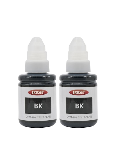 Ekoset Canon Pixma G3411 Uyumlu Siyah Mürekkep 2 Adet 135 Ml