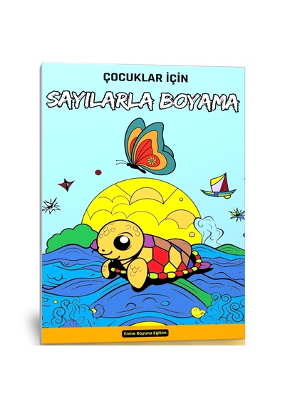 Sayılarla Boyama Kitabı Çocuklar İçin