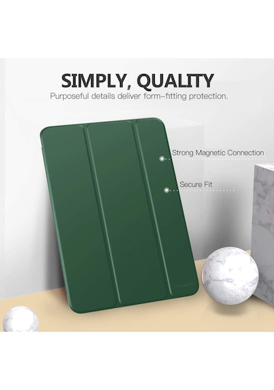 Apple Uyumlu iPad, 8. Ve 9. Nesil 2020 /2021 10.2" Tablet Flip Smart Standlı Akıllı Kılıf Smart Cover