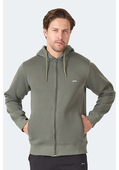 Slazenger Majestıc I Erkek Haki Sweatshirt Haki