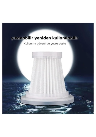 Oto Araç İçi Şarjlı Mini El Süpürgesi Araç İçi Süpürge