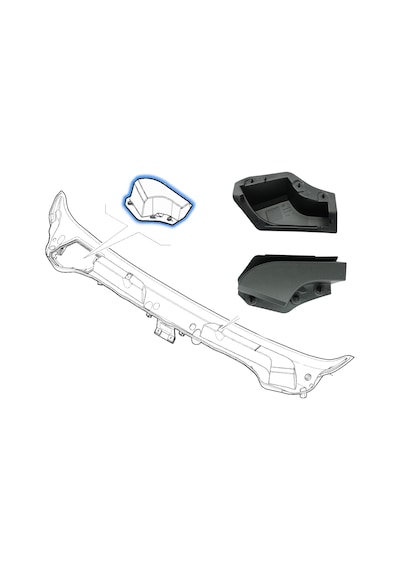 Ducato Ön Cam Izgara Kapağı - Fiat Citroen Jumper Peugeot Boxer Opel Movano 735589920 - 1315948070 - 1613446280 - 1611681380 - 15074893780