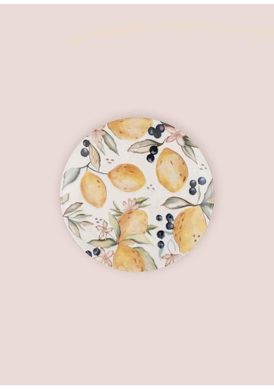 The Mia Limoncello Pasta Tabağı 6lı Set 19 Cm Lmn012 Renkli