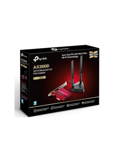 TP-Link Archer TX3000E AX3000 Wi-Fi 6 Bluetooth 5.0 Adaptör