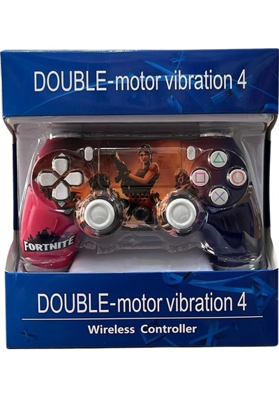 Glrtech P4a Kablosuz Oyun Kolu Double Motor Titreşimli Şarj Edilebilir Ps4 Uyumlu