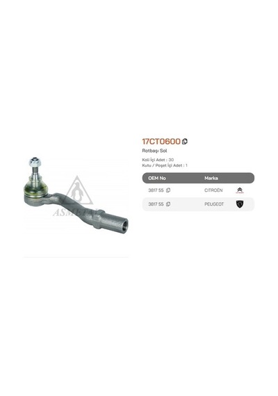 Asmetal 17ct0600 Rotbaşı Sol C2 C3 02 Ta1827