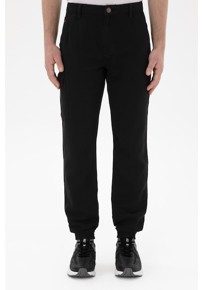 U.s. Polo Assn. Erkek Siyah Pantolon Kanvas-chino 50297758-vr046 Siyah