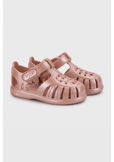 Igor İgor Tobby Nacar Unisex Çocuk Sandalet S10366 Pembe