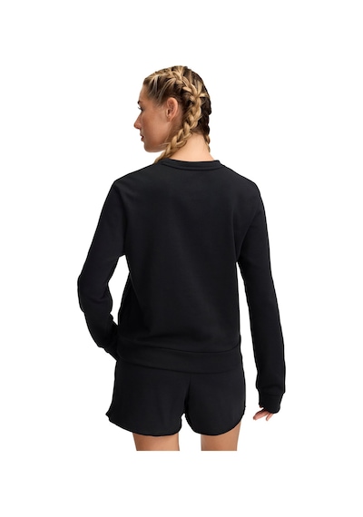 Under Armour Rival Terry Kadın Sweatshirt 1389659-001 Siyah