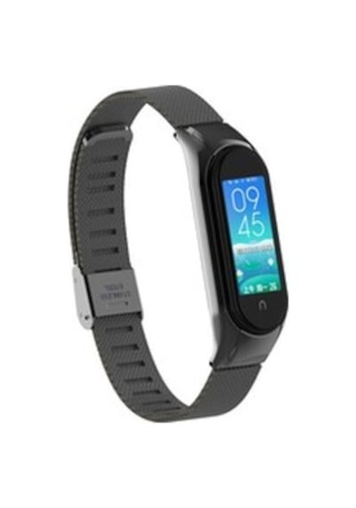 Xiaomi Mi Band 5 Krd-06 Metal Kordon - Siyah