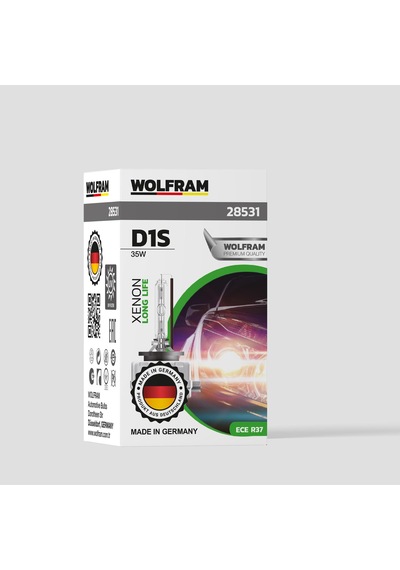 D1s Xenon Ampul Standart Işık Uzun Ömür 12v 35w - Wolfram 28531