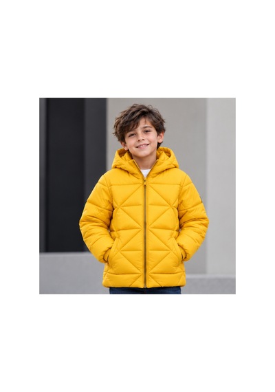 Maxx Kleın Erkek Çocuk Sarı Kapüşonlu Şişme Mont Geometrik Kapitone Desenli Fermuarlı Cepli Modern Günlük Dış Giyim 6-8-10-12-14 Yaş Maxx Kleın Erkek Çocuk Sarı Kapüşonlu Şişme Mont Geometrik Kapitone Desenli Fermuarlı Cepli Modern Günlük Dış Giyim 6-8-10-12-14 Yaş