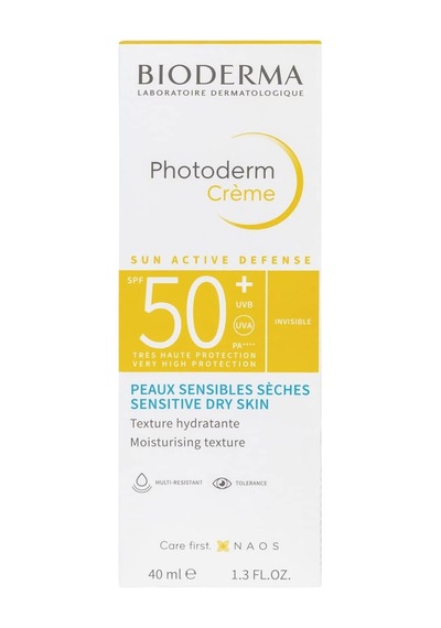 Bioderma Photoderm Cream Spf50+ Kuru Ciltler İçin Çok Yüksek Korumalı Yüz Güneş Kremi 40 Ml