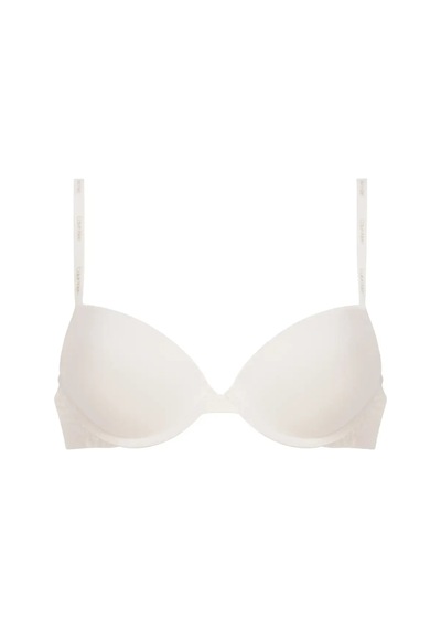 Calvin Klein Push Up Plunge Krem Destekli Dekolte Sütyeni