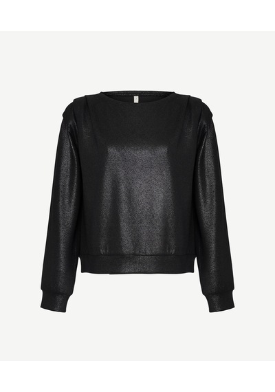 Yargıcı Regular Bisiklet Yaka Uzun Kol T-shirt 26kkts9016x 001 Siyah