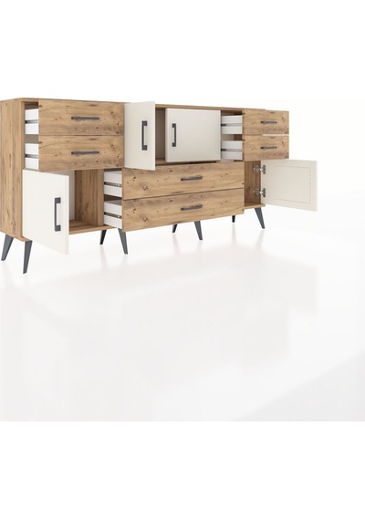 Arges Konsol Tek Raflı 6 Çekmeceli 4 Kapaklı 176x30x83 Çam-aytaşı/çam Aytaşı/çam Arges Konsol Tek Raflı 6 Çekmeceli 4 Kapaklı 176x30x83 Çam-aytaşı/çam Aytaşı/çam