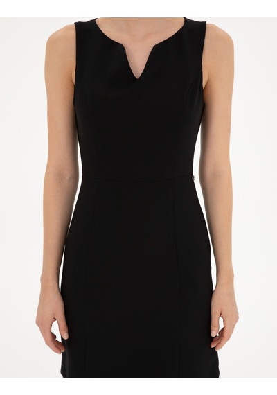 Pierre Cardin Kadın Siyah Elbise Dokuma 50285639-vr046 Siyah