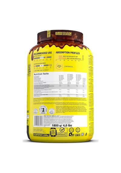 Whey Protein Complex - Double Çikolata - 1800 Gr