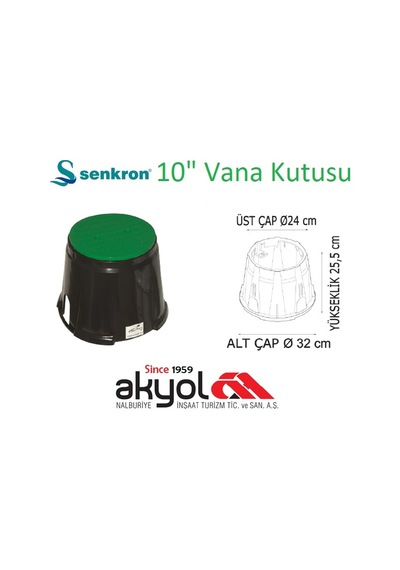 Green Box 10" Vana Kutusu
