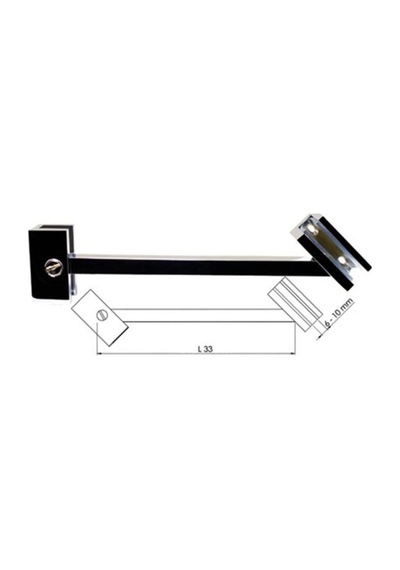 Duşakabin Cam Gergi Çubuğu 33 Cm Diğer