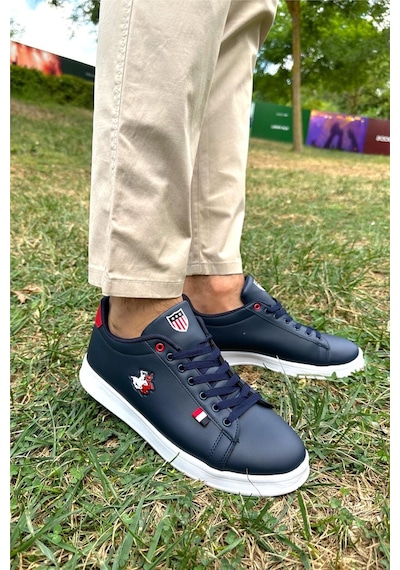 Erkek Sneakers Günlük Spor Ayakkabı Lacivert-lacıvert Lacivert