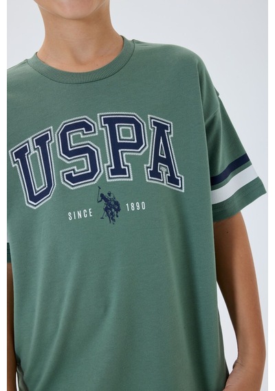 U.s. Polo Assn. Erkek Çocuk Yeşil Bermuda Takım Us2433-c-v4 Yeşil