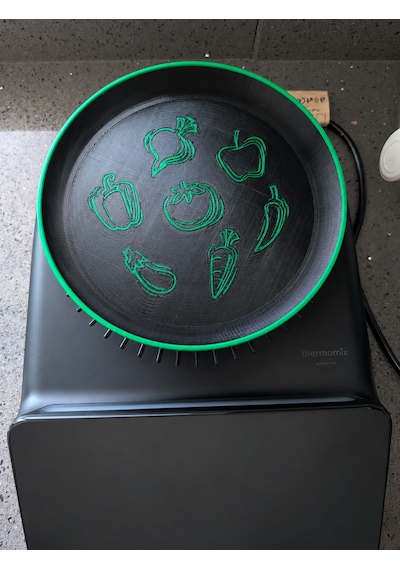 Thermomix Tm7 Uyumlu Tartı Tabanı