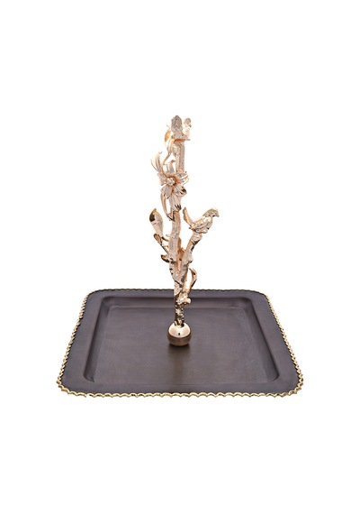 Decorium 20X20 CM Kare Çerezlik Nature Ars 6029