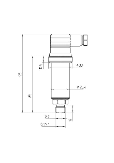 Esı Gs4213-0250ab 250bar 0-10vdc Basnıç Transmitteri