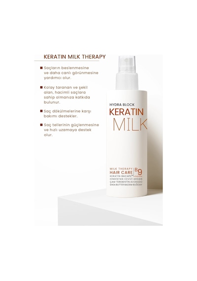 Boom Butter Keratin Milk (Sütü) Hızlı Uzama Dökülme Karşıtı Saç Spreyi 150 ML