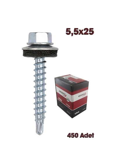 Akdeniz Trapez Vida 5,5x25 450 Adet