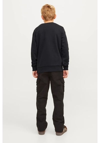 Jack & Jones Çocuk Jjecaleb Sweatshirt SIYAH
