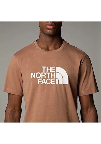 The North Face M Ss Easy Tee Erkek Tişört Nf0a8a6c6e11 Nf0a8a6c6e11 Lat Latte
