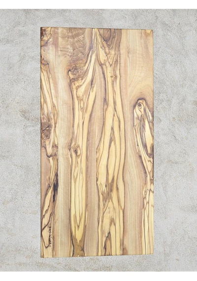 F&s Woodart Zeytin Ağacı Doğal Ahşap Kesme Tahtası, Sunum Tahtası, 40 X 20 Cm Diğer