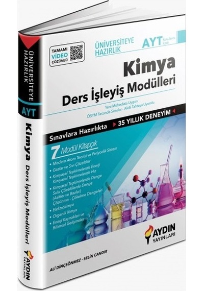 Aydın Ayt Kimya Ders İşleyiş Modülleri 2023